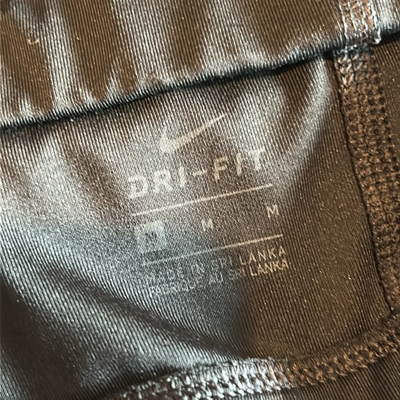 NIKE "JUST DO IT" SPORTS BRA SIZE MEDIUM BLACK - Picture 4 of 4